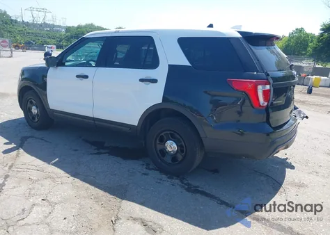 2017 Ford Police Interceptor from USA, damaged, VIN 1FM5K8AR9HGC56518